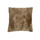 【包邮】【内胆需额外加20纽（可选）】Sheepskin 长毛羊皮方形坐垫靠垫 焦糖色 80cm*80cm