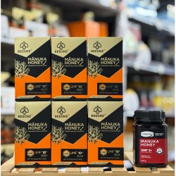【一件包邮】【秒杀特价】【买六送一 送康维他麦卢卡蜂蜜5+500g】BEEONE 麦卢卡蜂蜜UMF10+(MGO263+) 250g 6盒装 【因天气原因液体侧漏无法理赔】
