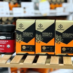 【一件包邮】【秒杀特价】【买三送一 送康维他麦卢卡蜂蜜5+ 500g】BEEONE 麦卢卡蜂蜜UMF15+(MGO512+) 250g 3盒装 【因天气原因液体侧漏无法理赔】