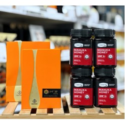 【一件包邮】【秒杀特价】【买一送四 送4瓶康维他5+ 500g】BEEONE 麦卢卡蜂蜜UMF25+(MGO1197+) 250g 保质期2030.1 【因天气原因液体侧漏无法理赔】