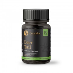 Cervidor Deer Tail 新西兰鹿尾胶囊 减压平衡荷尔蒙  增强肾脏功能60粒 保质期2026.8 Cervidor Deer Tail 新西兰鹿尾胶囊 减压平衡荷尔蒙  增强肾脏功能60粒 保质期2026.8