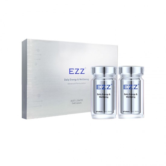 【包邮】【礼盒装】EZZ NMN基因能量片 60片*2瓶 礼盒装 保质期2025.7