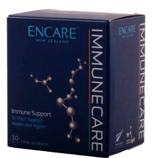 ENCARE 蓝盾口服活性耳牛球蛋白免役力胶囊 成人版 3岁以上可用 30粒 保质期2027.6