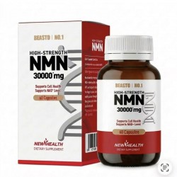 BEASTO 超高含量能量片 NMN30000mg 60粒 基因能量抗衰 保质期2029.4
