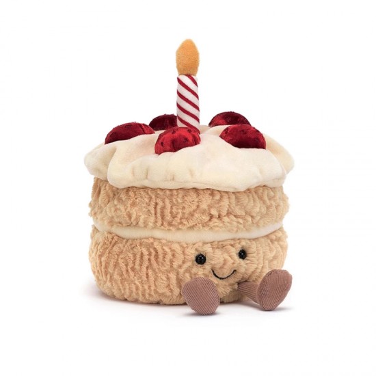 Jellycat Amuseable Birthday Cake - OC 趣味生日蛋糕 尺寸：H16 X W12cm