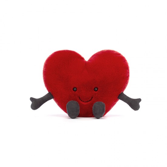 Jellycat Amuseable Red Heart Large 大号趣味红色爱心 H17 X W19 CM