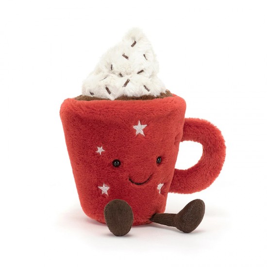 Jellycat Amuseable Hot Chocolate 趣味热巧克力柔软玩偶  尺寸：H19 X W9 CM