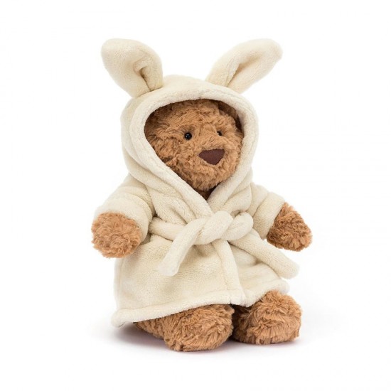 Jellycat Bartholomew Bear Bathrobe 浴袍巴塞罗熊 H26 X W12 CM