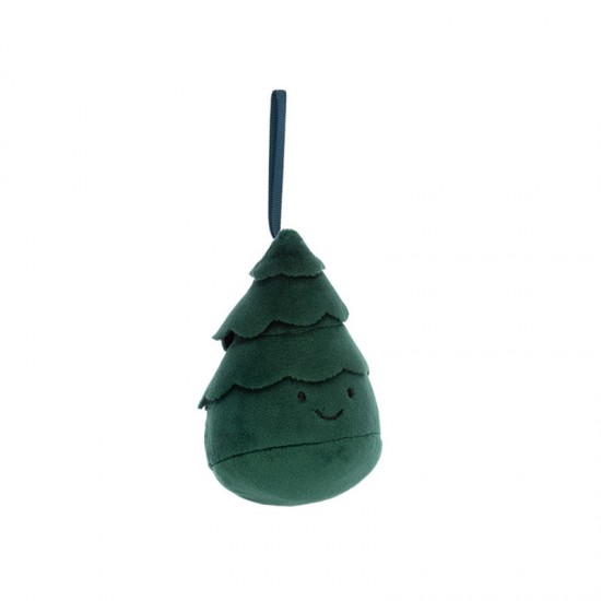 Jellycat Festive Folly Christmas Tree 欢乐节庆圣诞树 尺寸：H10 X W7 CM
