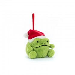 Jellycat Ricky Rain Frog Decoration 圣诞系列里奇雨蛙圣诞挂件 H8 X W7 CM