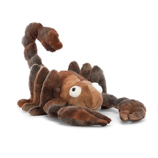 Jellycat Simon Scorpion西蒙蝎子玩偶 尺寸：H9 X W27 CM