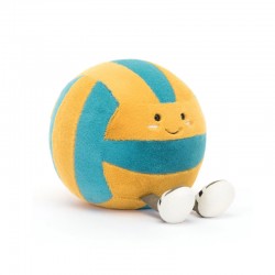 Jellycat  Amuseables Sports Beach Volley 趣味运动沙滩排球  H26 X W21 CM Jellycat  Amuseables Sports Beach Volley 趣味运动沙滩排球  H26 X W21 CM