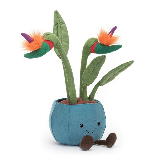 Jellycat Amuseable Bird of Paradise 天堂鸟盆栽玩偶 H38 X W17 CM