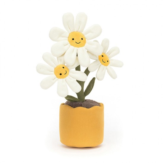 Jellycat Amuseable Daisy 小太阳雏菊盆栽植物 H34 X W11 CM