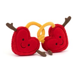 Jellycat Amuseables Love Locks - NC 情人节限定同心锁 15cm x 22cm x 4cm