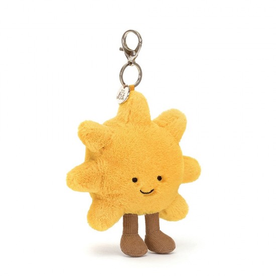 Jellycat Amuseable Sun Bag Charm 小太阳钥匙扣包包挂件钥匙扣 H20 X W14 CM