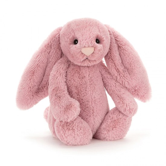 Jellycat Bashful Tulip Pink Bunny Medium害羞系列毛绒玩具公仔  粉色郁金香 中号 31cm
