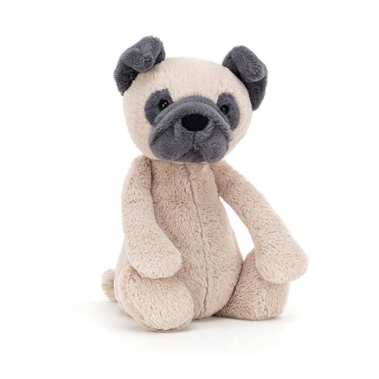 Jellycat Bashful Pug Original 中号害羞八哥犬玩偶 H31 X W12 CM