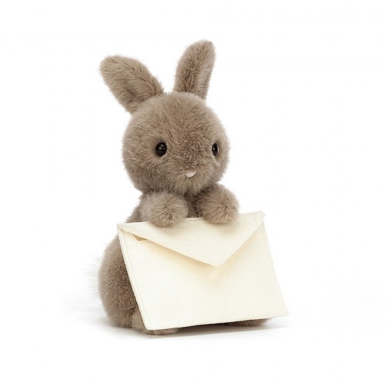 Jellycat Messenger Bunny H19 X W12 CM 邮差兔信使兔 传爱小兔