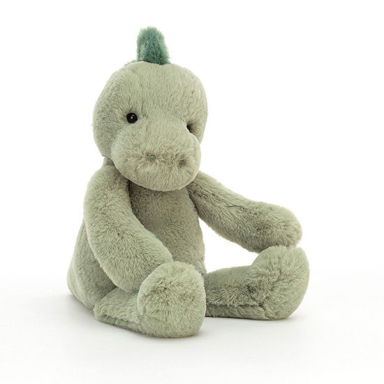 Jellycat Puffles Dino 泡芙胖胖小恐龙 25x32cm