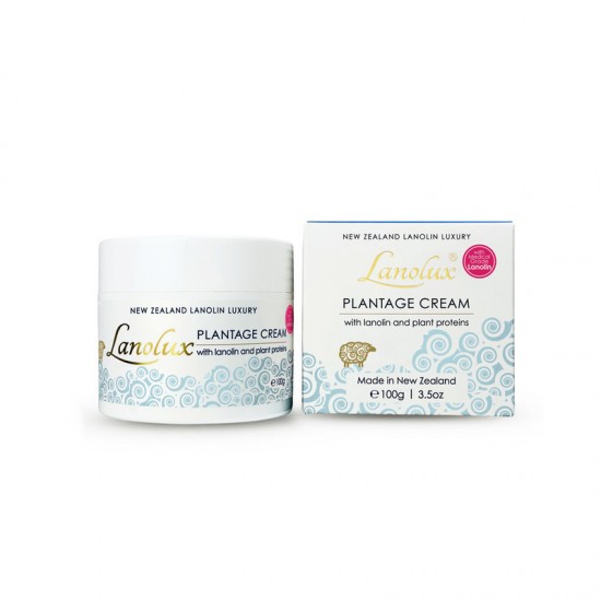 【买六包邮】Lanolux Plantage Cream 植物胎盘素胶原面霜100g 含羊毛脂和蜂蜜 保质期2028.1