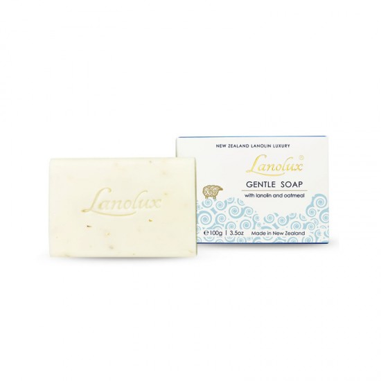 【秒杀】Lanolux 绵羊油天然燕麦滋润香皂100g