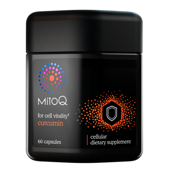 MitoQ 姜黄素精华胶囊 60粒 健脑补脑抗癌 增强免疫力  保质期2026.8