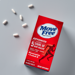 Move Free益节 加强版三合一功效 骨胶原UCII关节灵 75片 保质期2027.12