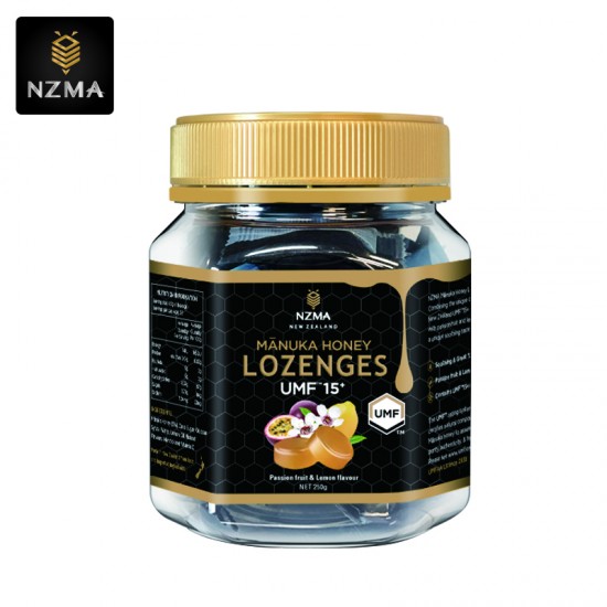 NZMA 麦卢康 MGO514+/UMF15+ 麦卢卡蜂蜜蜂胶糖 250g 保质期2027.7
