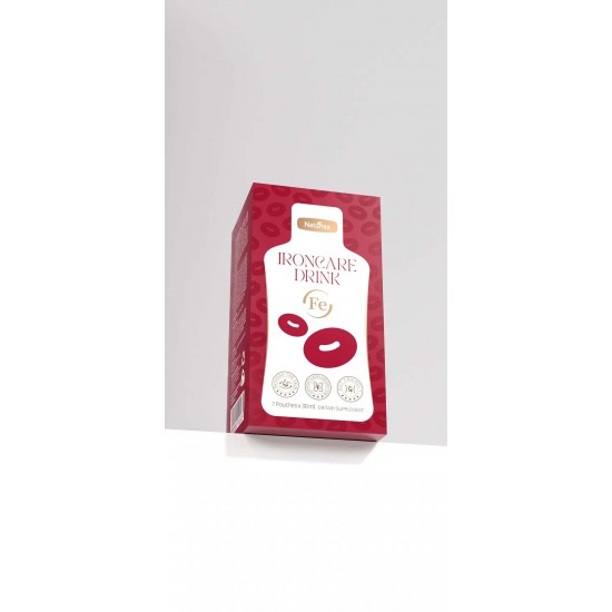 【新品】Naturies 奈氏力斯EDTA螯合铁20mg 添加益生元 7袋*30ml  保质期2028.2