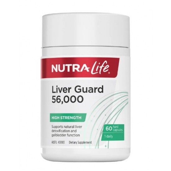 【新包装】Nutralife 纽乐 护肝宝56,000mg 60粒 保质期2027.3