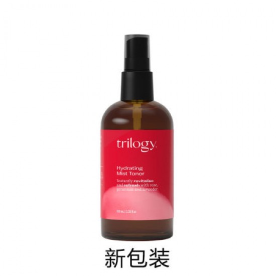 【因天气原因液体侧漏无法理赔】Trilogy 有机玫瑰果保湿喷雾爽肤水 100ml  保质期2026.7