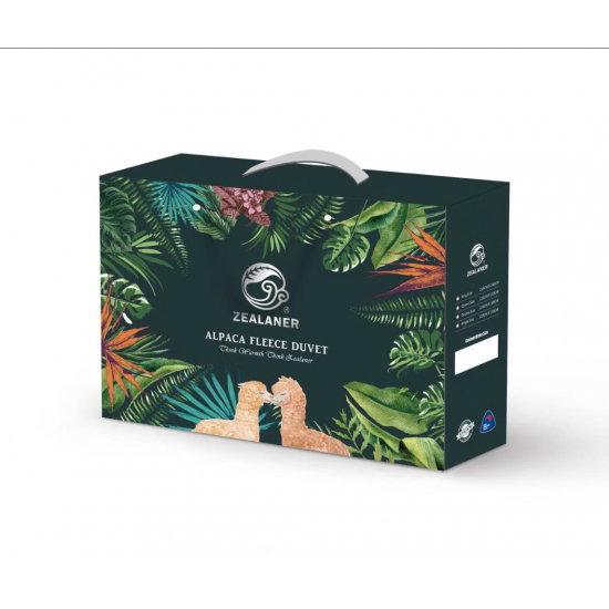 【包邮】Zealaner 姿兰 新西兰优质羊驼毛驼羊毛被 加大双人被 210*210cm (Queen) -礼盒升级版 400gsm