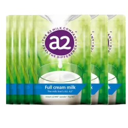 【a2白金 新西兰发货】【快线（BC直邮保税清关模式）】【6袋】A2 成人奶粉 全脂高钙奶粉  6袋 保质期：2026.9左右