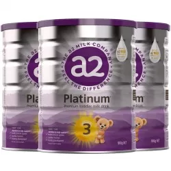 【a2白金 新西兰物流】【时安达物流】【3罐】a2白金 婴幼儿高端配方牛奶粉 3段 3罐 （1-4岁） 保质期2027.1左右
