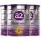 【a2白金 新西兰物流】【时安达物流】【3罐】a2白金 婴幼儿高端配方牛奶粉 2段 3罐 （6-12个月）保质期：2027.3左右