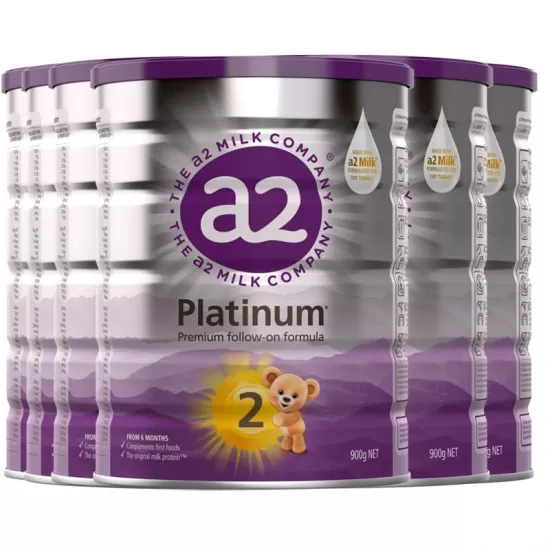 【a2白金 新西兰直邮】【顺丰空运】【6罐】a2白金 婴幼儿高端配方牛奶粉 2段 6罐 (6-12个月)保质期:2026.10左右 【a2白金 新西兰直邮】【顺丰空运】【6罐】a2白金 婴幼儿高端配方牛奶粉 2段 6罐 (6-12个月)保质期:2026.10左右