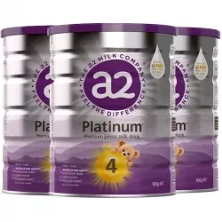 【a2白金 新西兰物流】【时安达物流】【3罐】a2白金 婴幼儿高端配方牛奶粉 4段 3罐 （4岁以上） 保质期：2026.11左右