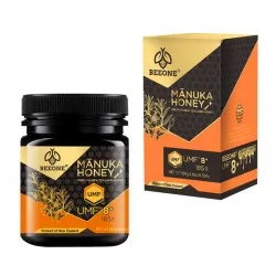  【因天气原因液体侧漏无法理赔】BEEONE 麦卢卡蜂蜜UMF8+(MGO185+) 250g  保质期2029.5