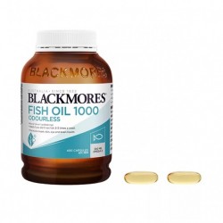 【胶囊因天气原因融化不理赔】Blackmores 葆丽美 深海鱼油(无腥味)1000毫克 400粒 大颗粒 保质期2027.2
