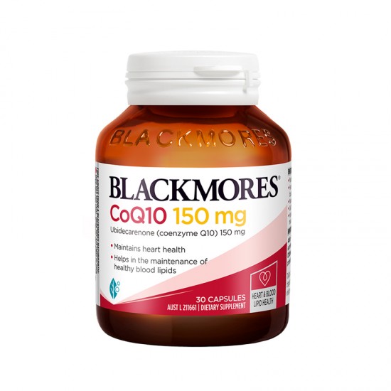 【因天气原因产品融化无法理赔】Blackmores 葆丽美 护心保护心脏辅酶Q10 150mg 30粒 