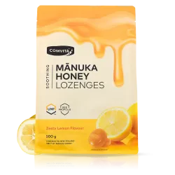 Comvita 康维他 蜂胶麦卢卡蜂蜜蜂胶糖喉糖 柠檬味500g 保质期2029.3