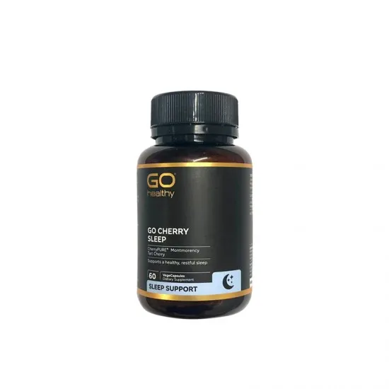 Go Healthy 高之源 樱桃褪黑素睡眠片 60片 保质期2028.1