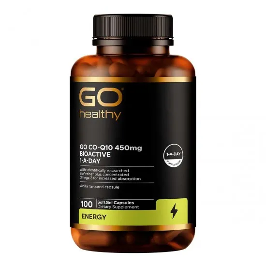 【胶囊因天气原因融化不理赔】Go Healthy 高之源 高含量Q10 辅酶 450mg 100粒 护心保护心脏 保质期2027.7 【胶囊因天气原因融化不理赔】Go Healthy 高之源 高含量Q10 辅酶 450mg 100粒 护心保护心脏 保质期2027.7