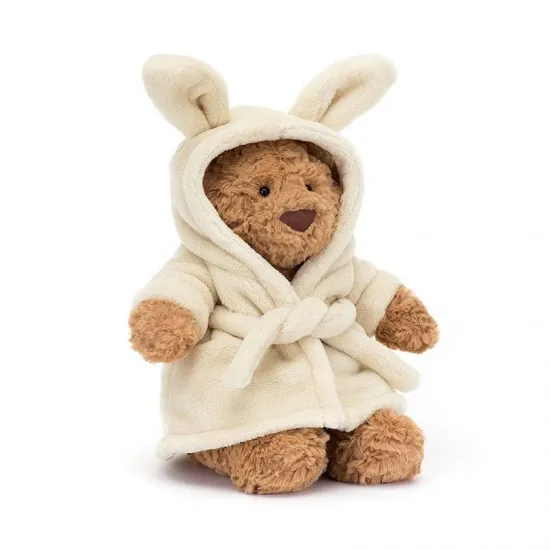 Jellycat Bartholomew Bear Bathrobe 浴袍巴塞罗熊 H26 X W12 CM