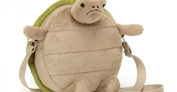 Jellycat Timmy Turtle Bag 蒂米乌龟包包H26 X W22 CM