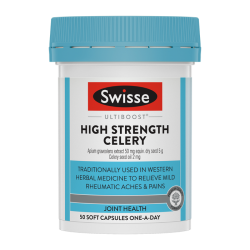 Swisse高浓度芹菜籽西芹籽 50粒 缓解痛风 保质期2028.8