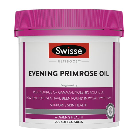 Swisse 斯维诗 月见草油胶囊 200粒 经期呵护 保护女性健康 保质期2027.9