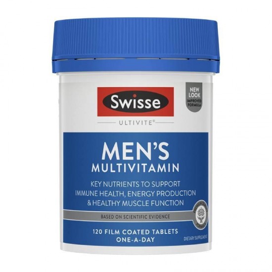 Swisse男性维生素男性复合维生素120片 保质期2027.9