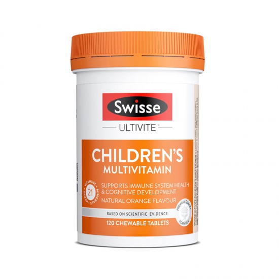 Swisse儿童维生素儿童复合维生素矿物质咀嚼片120粒 保质期2026